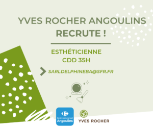 Yves rocher Angoulins RECRUTE - Centre commercial 
